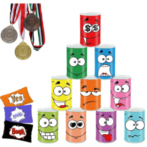 Dosenwerfen, Spielzeug Garten Spiele Kinder für